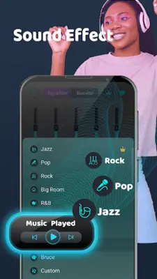 Volume Booster Eq 2023 android App screenshot 1
