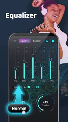 Volume Booster Eq 2023 android App screenshot 3